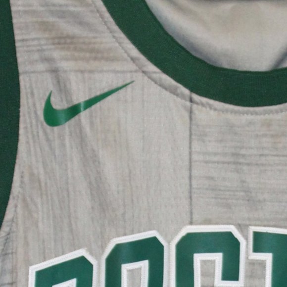 Celtics Kyrie Irving #11 City Edition Gray Jersey - Picture 4 of 5